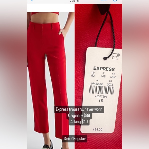 Express trousers - Picture 1 of 2